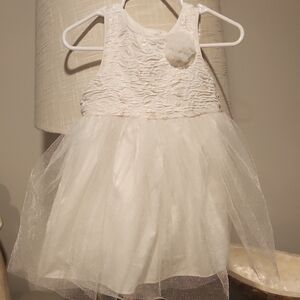 18 MONTHS White Tulle Dress for Girls